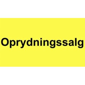 Oprydningssalg