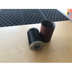 Pudserulle �pindsvin�  �80 mm