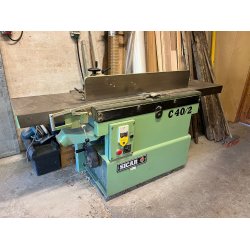 Sicar C40/2 kombineret afretter/tykkelseshvl